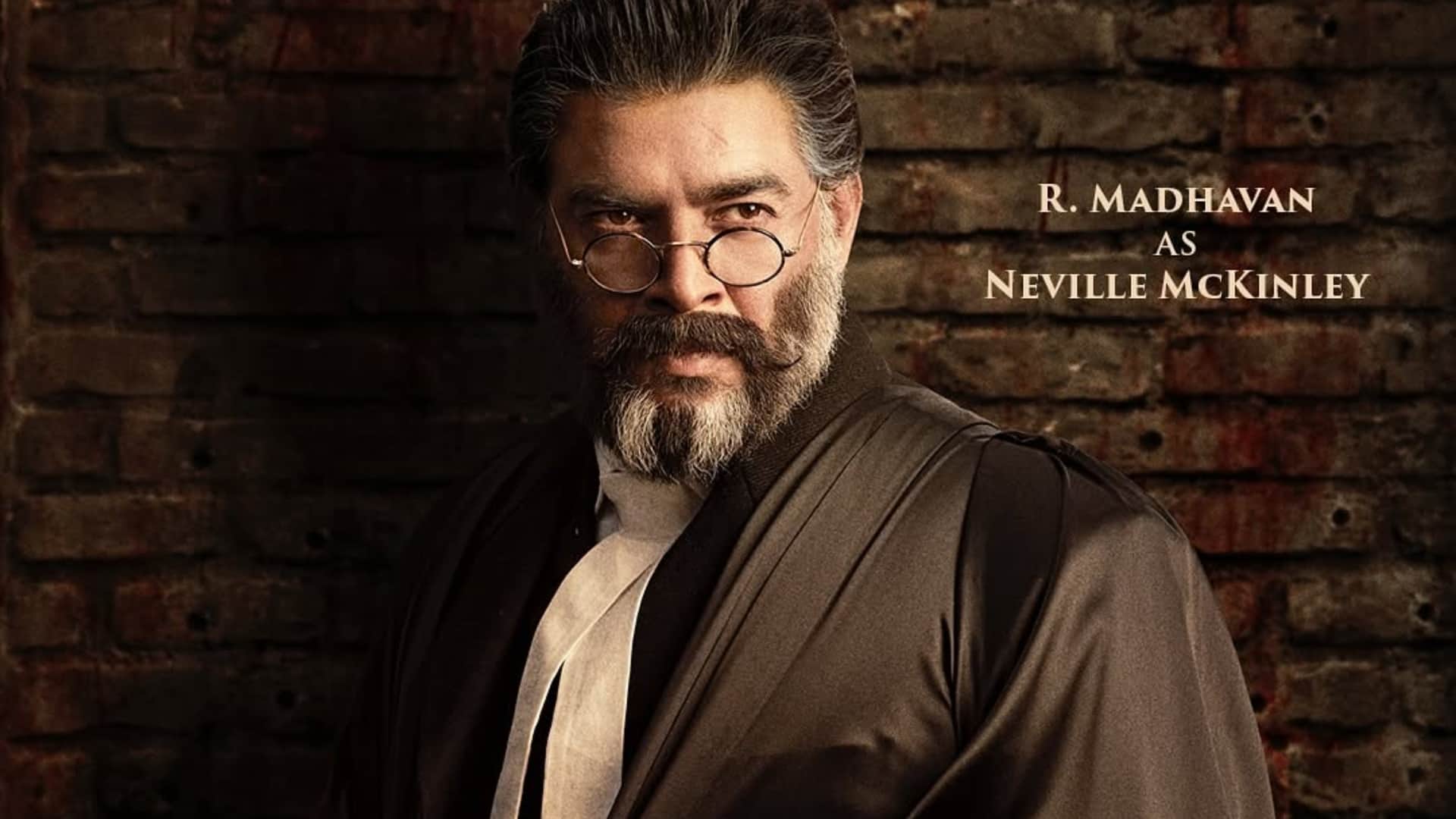 Kesari Chapter 2 Akshay kumar as C Sankaran Nair Ananya Panday Dilreet Gill R Madhavan as Neville Mckinley