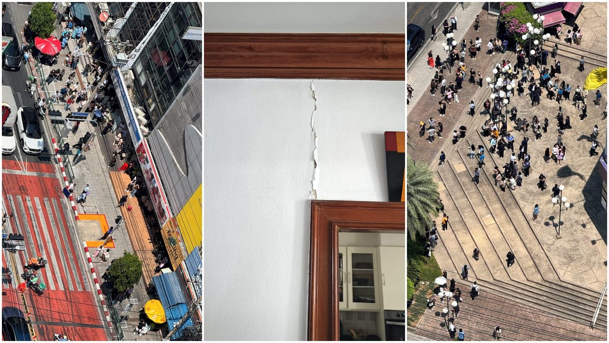 Earthquake of magnitude 7 on the Richter scale hits Myanmar says National Center for Seismology