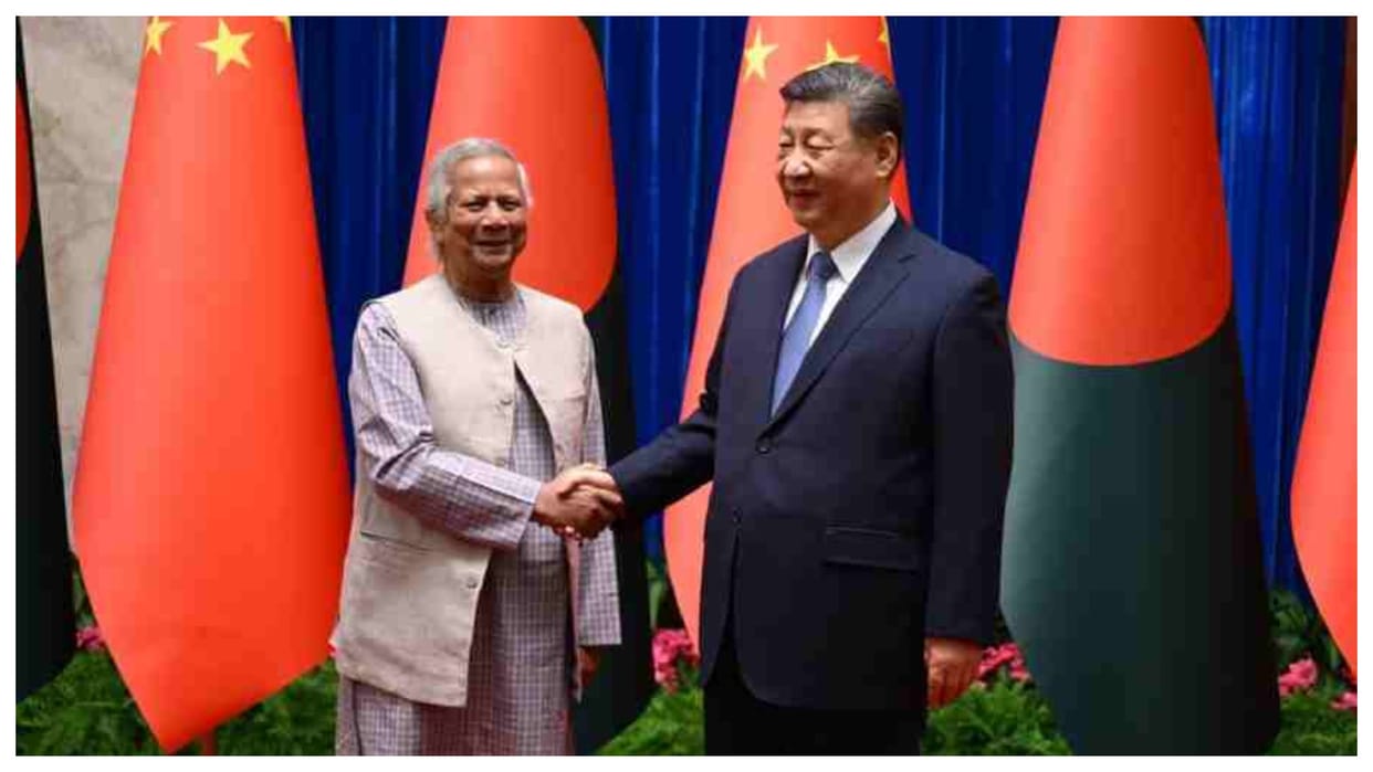 Bangladesh Chief Adviser mohammad Yunus meets Chinese President Xi Jinping