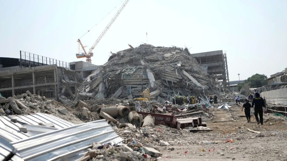 Earthquake of seven Richter scale hits Myanmar and thailand see devastation in pictures