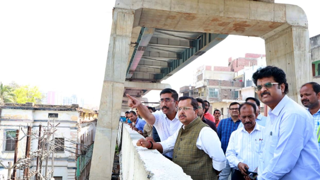 Bihar: Ashoka Rajpath will soon get relief from traffic jam, Patna's first double-decker flyover inauguration