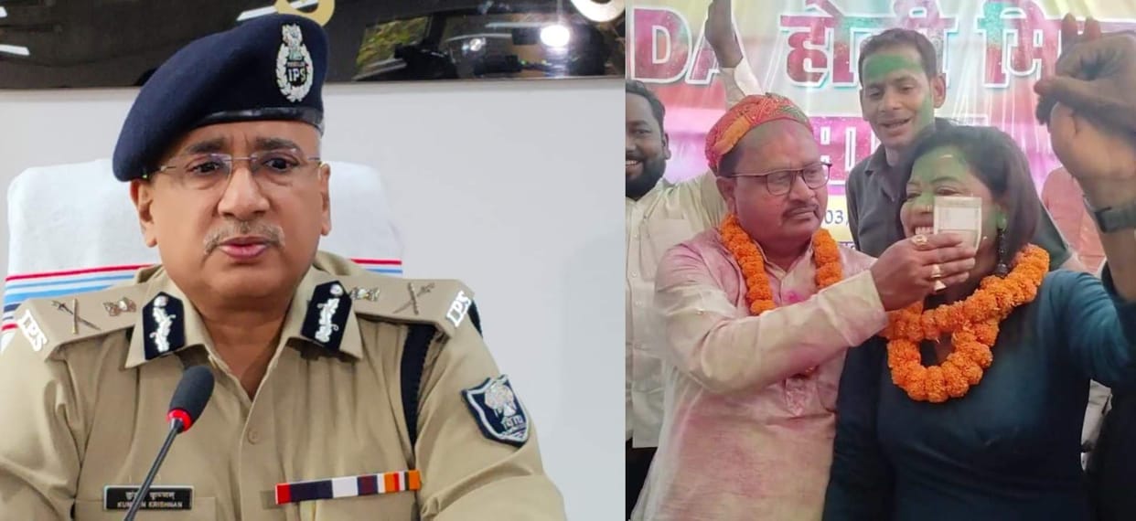 Bihar News : FIR filed against JDU party MLA Gopal Mandal accused dancing obscene songs bhagalpur bihar police
