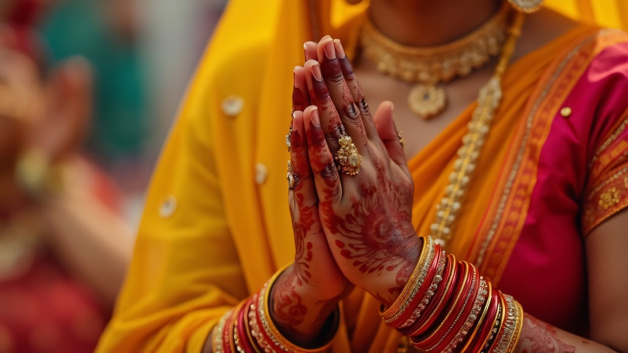 Chaitra Navratri Special Mehndi design for front hand
