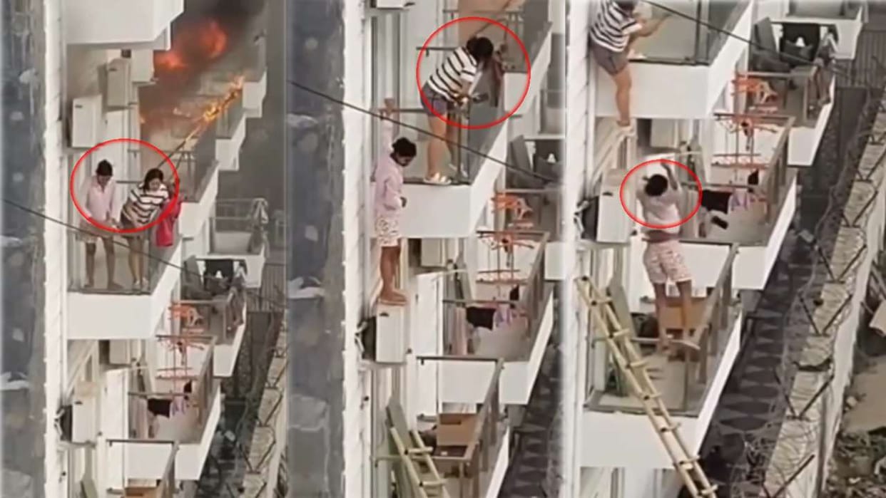 Fire broke out in the hostel, fire brigade evacuated the students safely