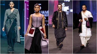 फैशन शो में सितारों ने किया रैंप वॉक