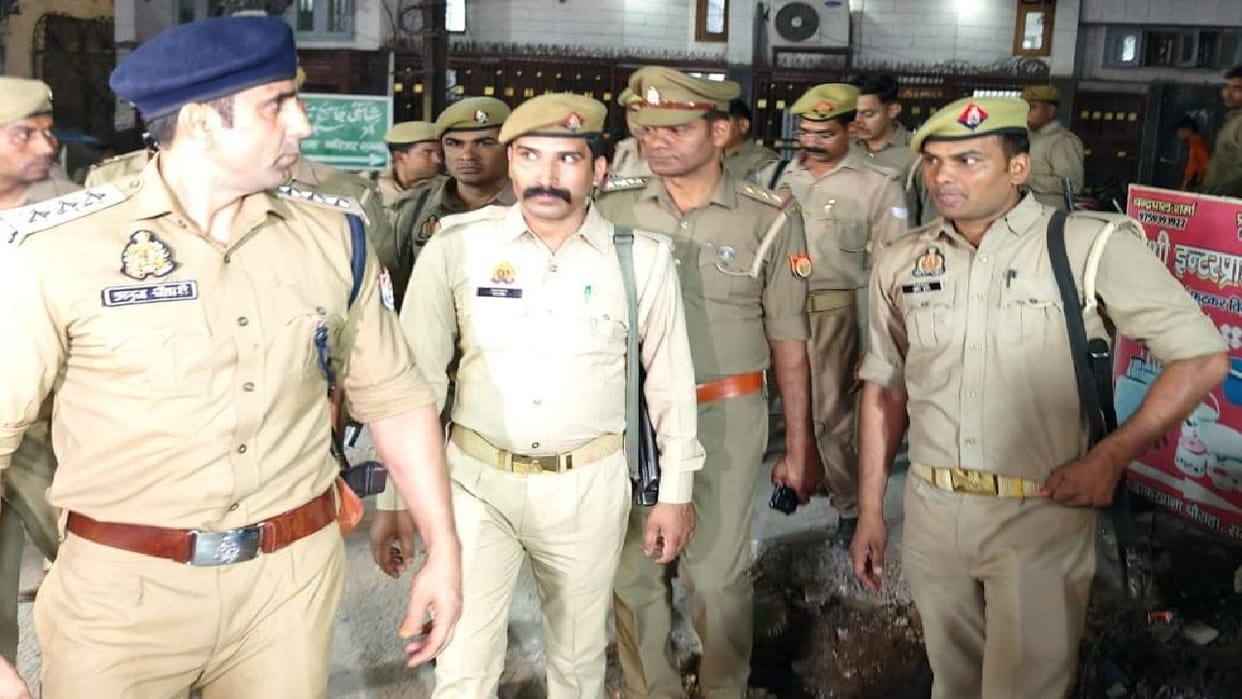 High alert in Sambhal city regarding Alvida Jumme ki Namaaz