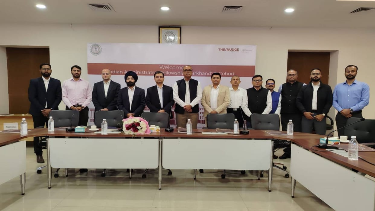 Jharkhand Naz Indian Administrative Fellowship has gained momentum fellow bringing energy departmental project