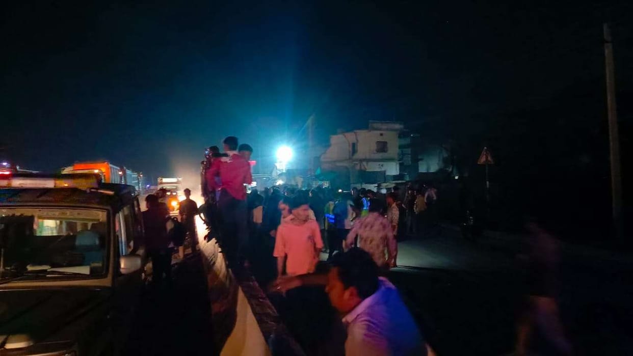 After death of passerby in Korba and angry people blocked road