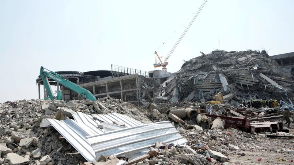 Earthquake of seven Richter scale hits Myanmar and thailand see devastation in pictures