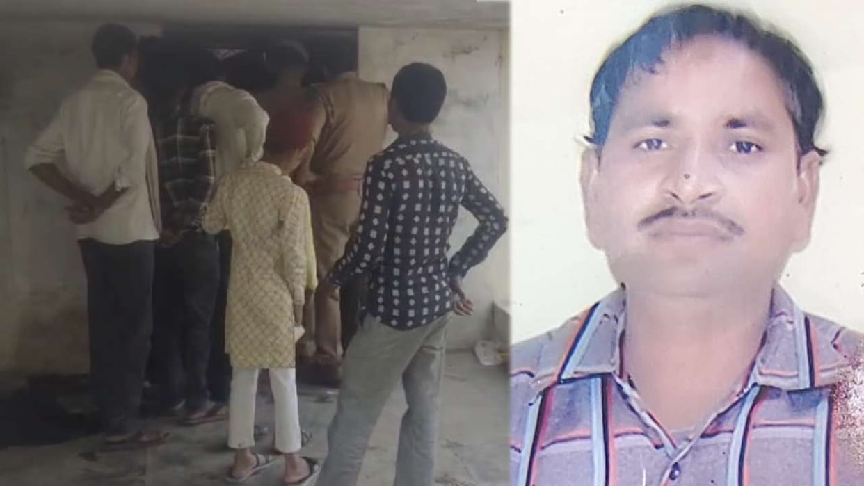 young man returning after offering namaz was hit by a motorcycle