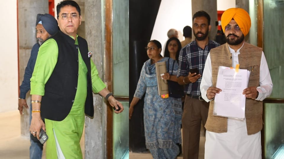 Punjab Assembly session tryto end power of Punjab cadre officers in Chandigarh congress MLA raises question