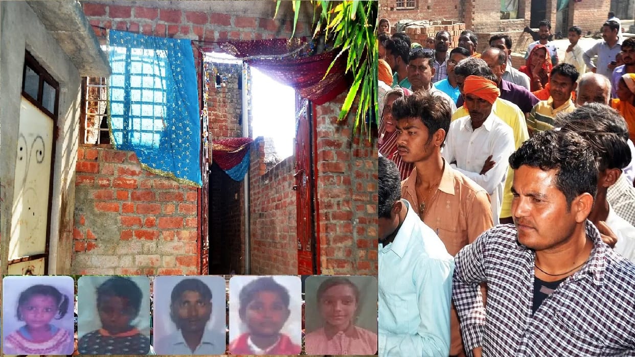 Shahjahanpur Murder Crying over death of four children mother said I also don t want to live