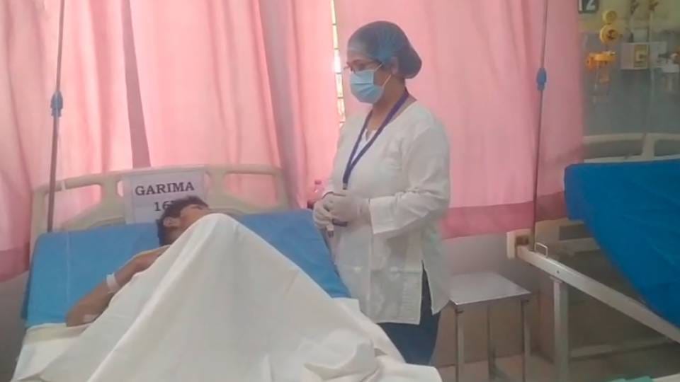 first person to die was teenager in Nirvana Sanstha Lucknow director has performed her last rites secretly