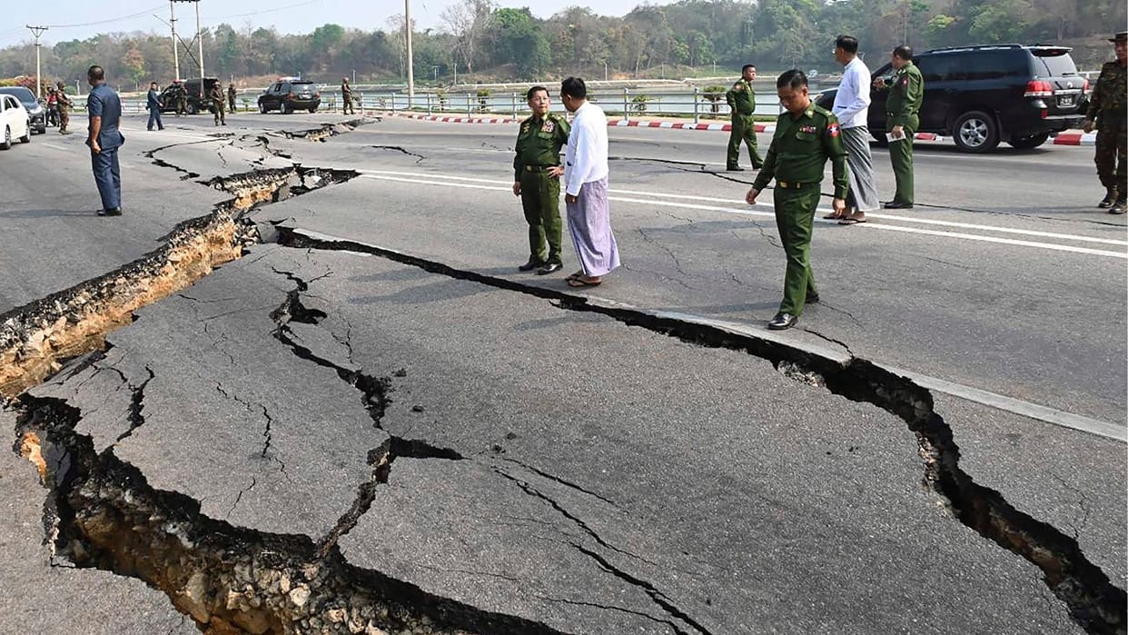 Myanmar's land trembled for the 15th time in 24 hours, earthquake of 4.3 magnitude