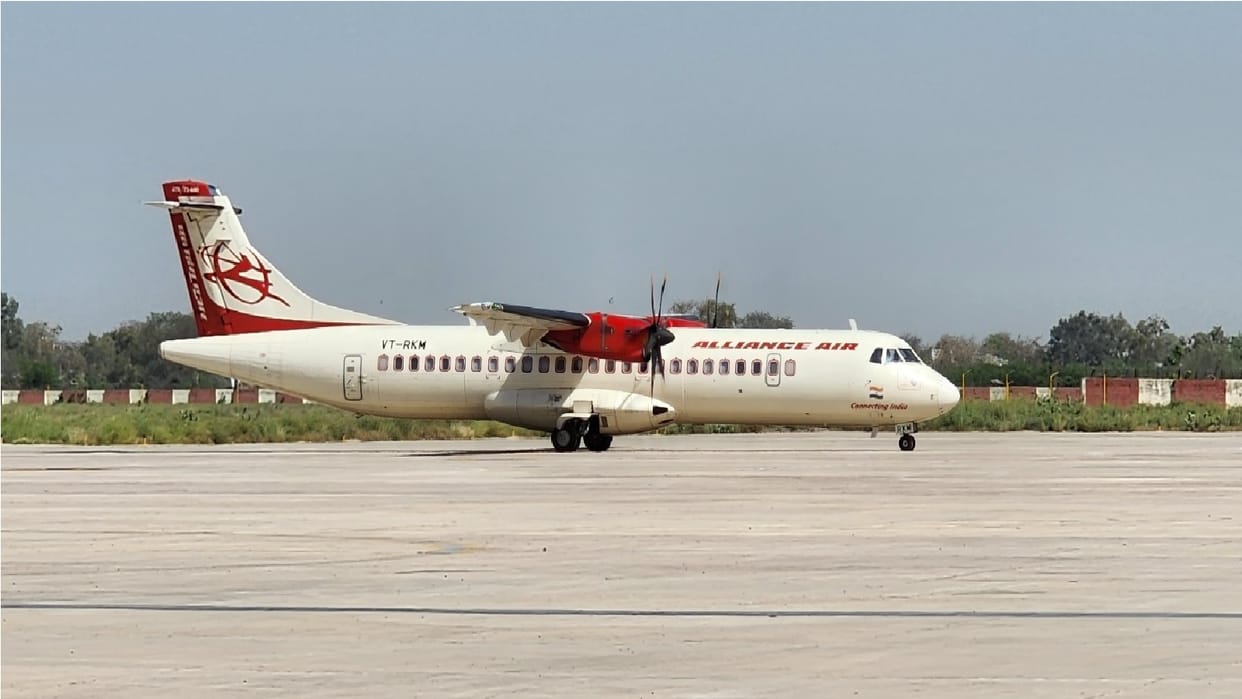 Maharaja Agrasen Airport: Schedule of flight services for Hisar-Ayodhya-Delhi ready, flight arrive at 10:20 am