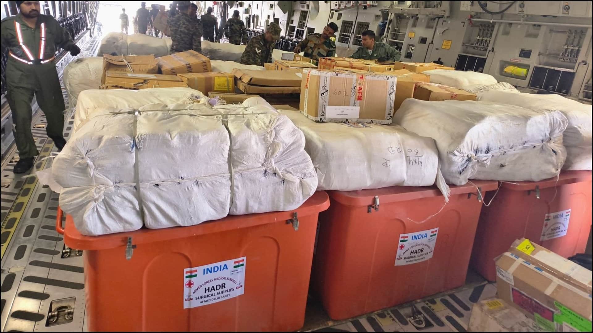 Myanmar Earthquake India Operation Brahma Updates relief material Indian community casualties rescue MEA
