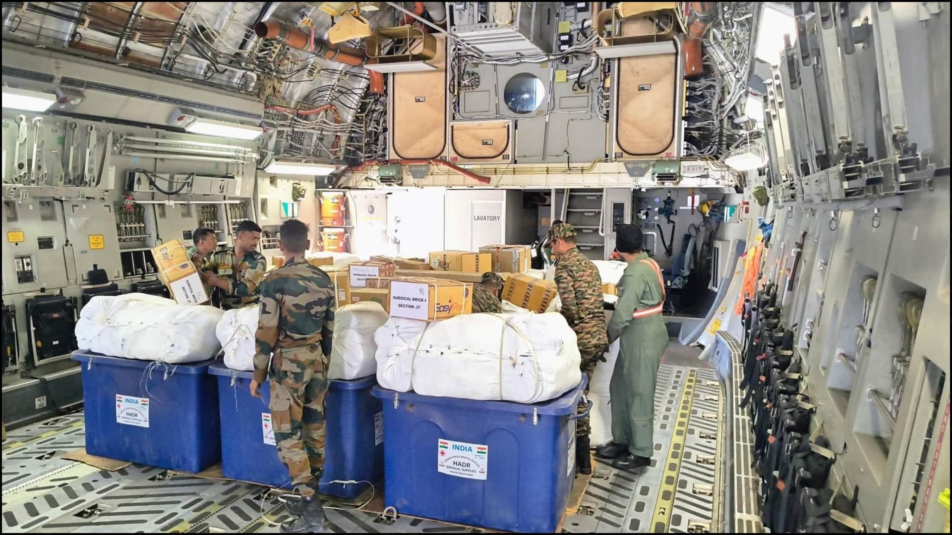 Myanmar Earthquake India Operation Brahma Updates relief material Indian community casualties rescue MEA