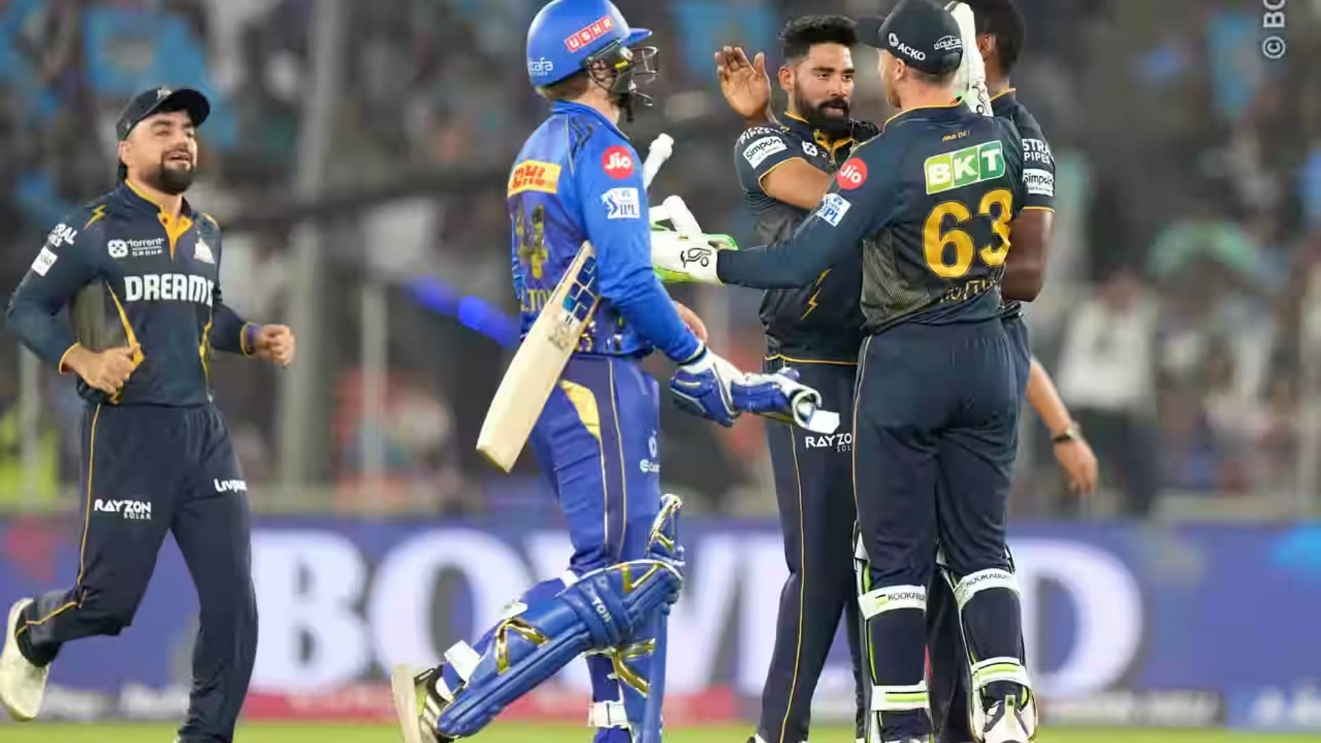 Gt Vs Mi Highlightsगुजरात टाइटंस ने 36 रनों से जीता मुकाबला, मुंबई