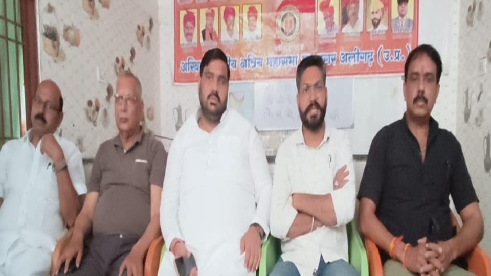 Karani Sena and Kshatriya Mahasabha on Rana Sanga Controversy