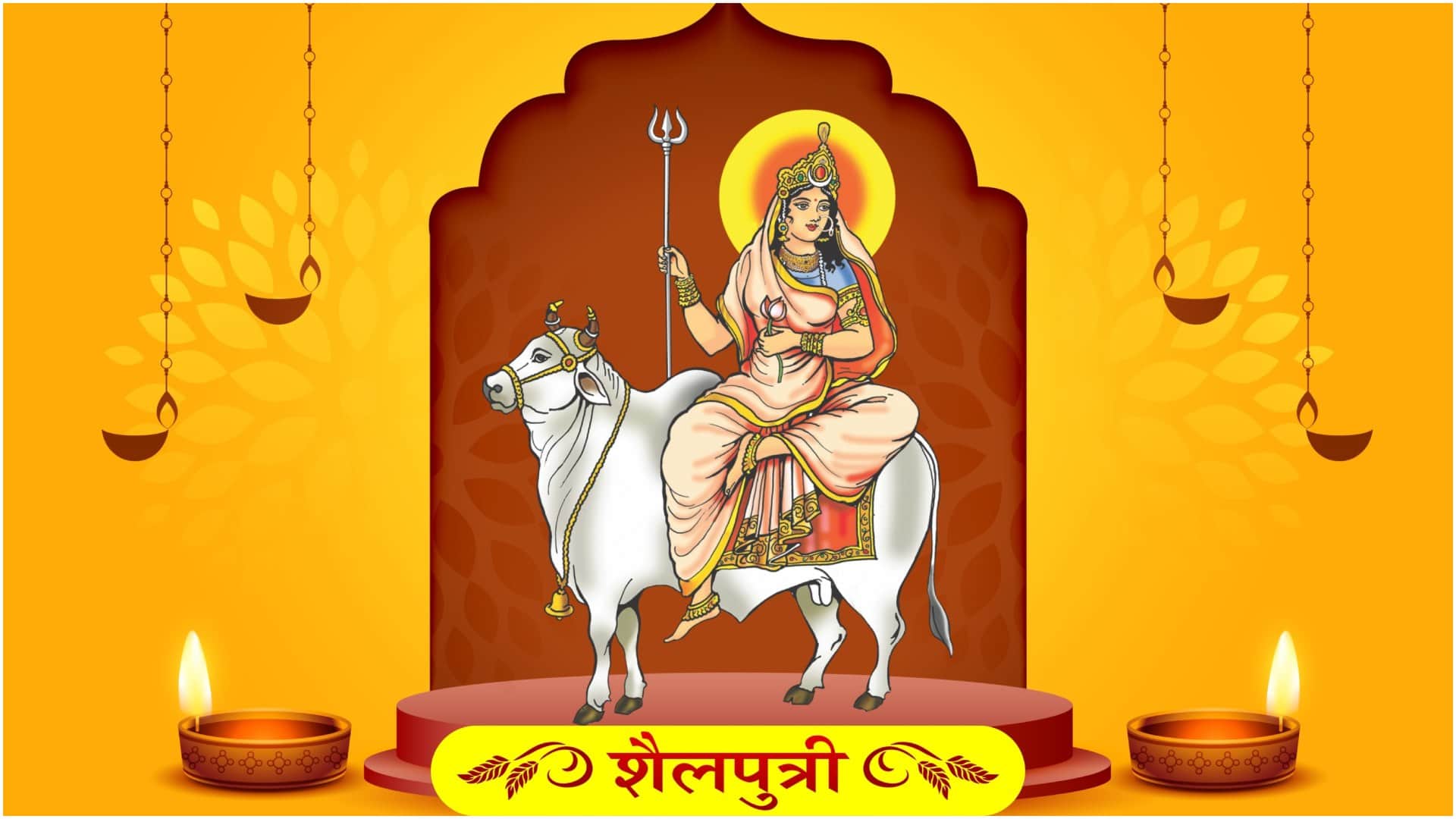 Navratri 2026 Day 1 Colour Maa Shailputri Puja Colour Importance Outfit Ideas