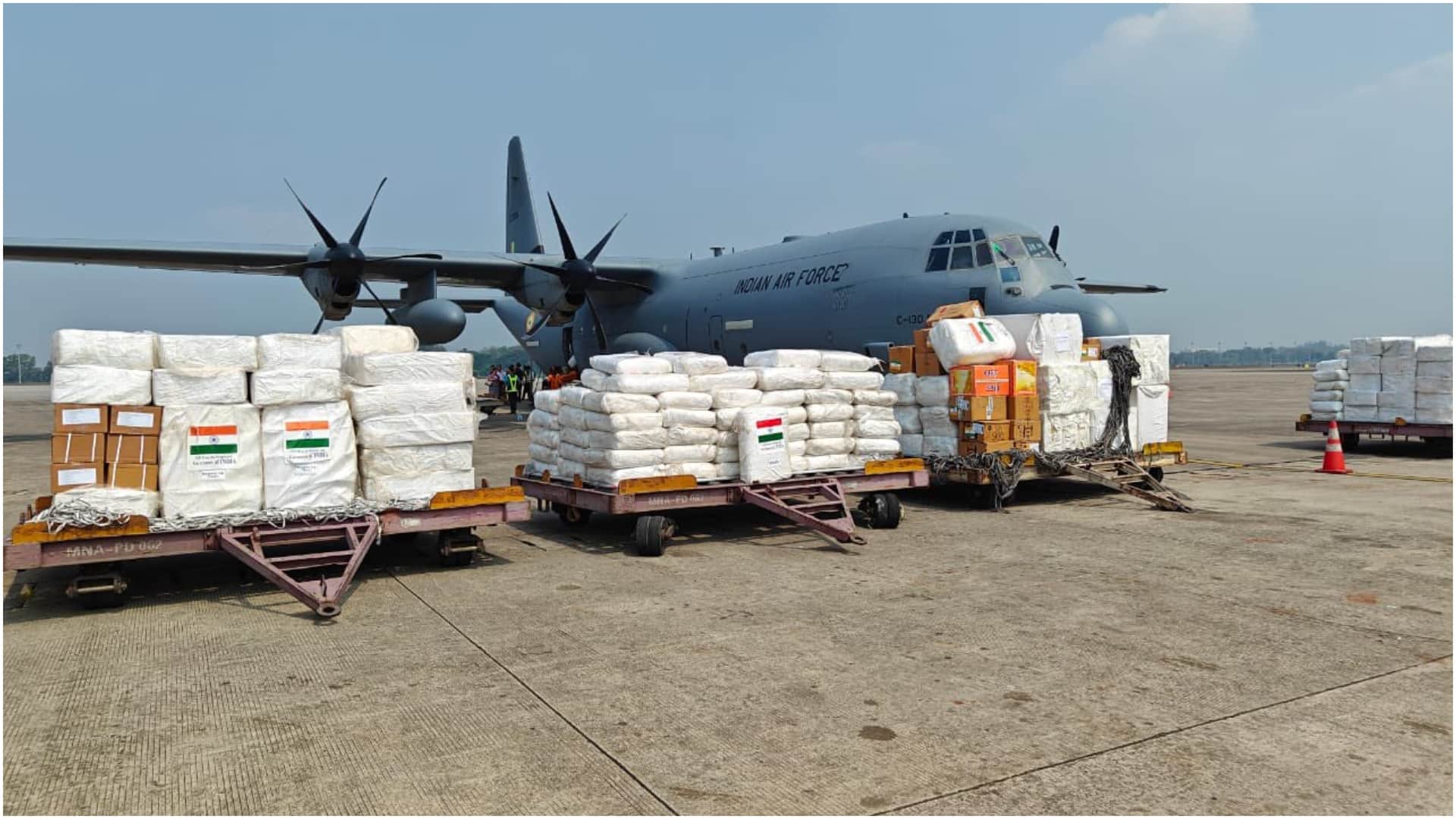 Myanmar Earthquake India Operation Brahma Updates relief material Indian community casualties rescue MEA