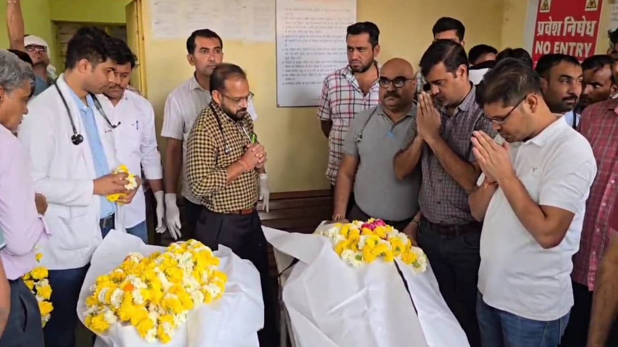 Barmer Road Accident Junior doctor and student died in road accident four others injured