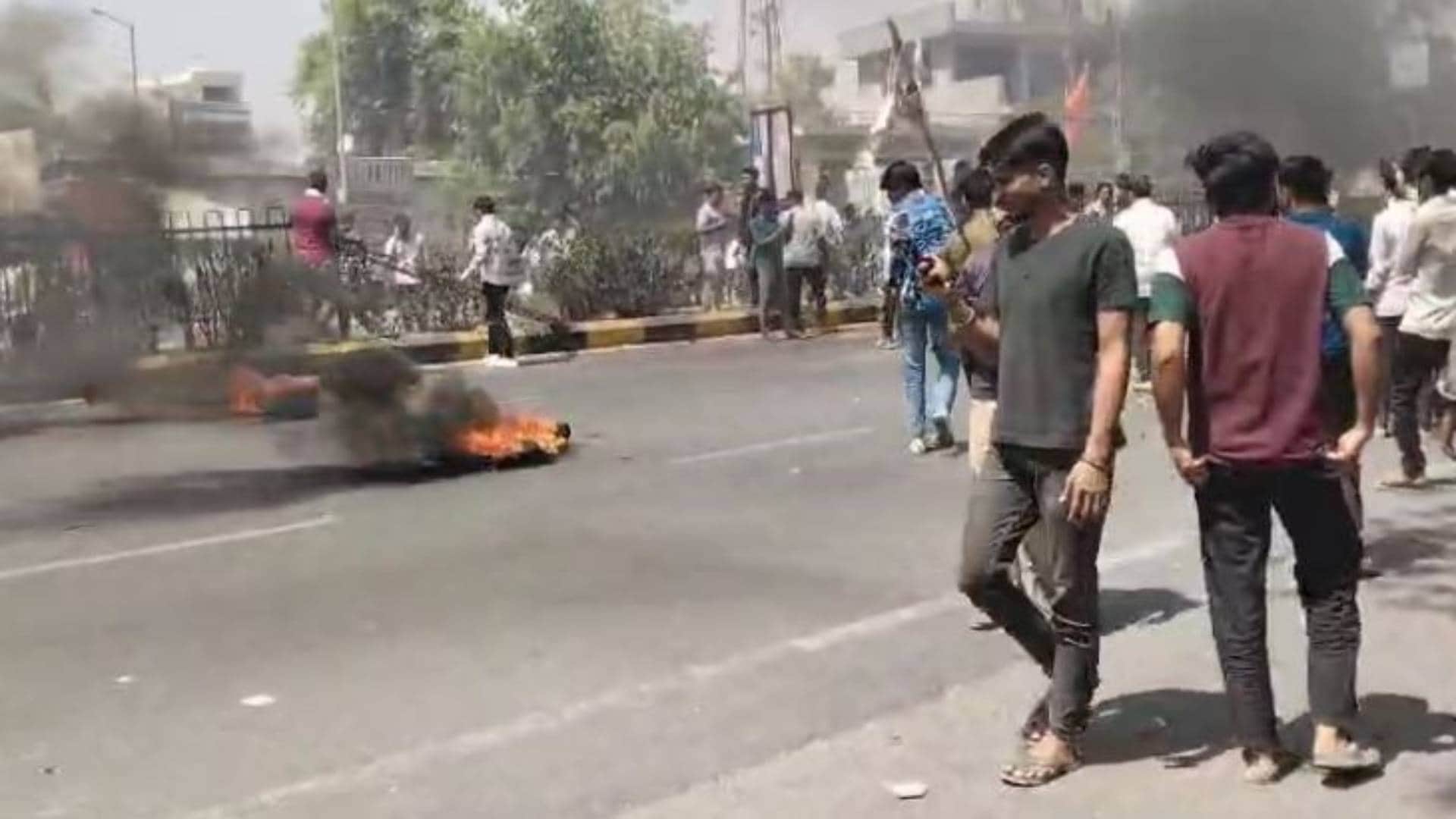 Tejaji statue vandalised case Tension in Jaipur people came out on streets Vasundhara Gehlot Beniwal What said