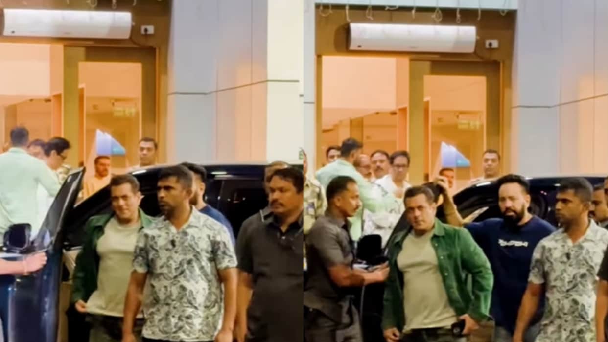 Sikandar Actor Salman Khan Steals the Spotlight with Stylish Airport Look