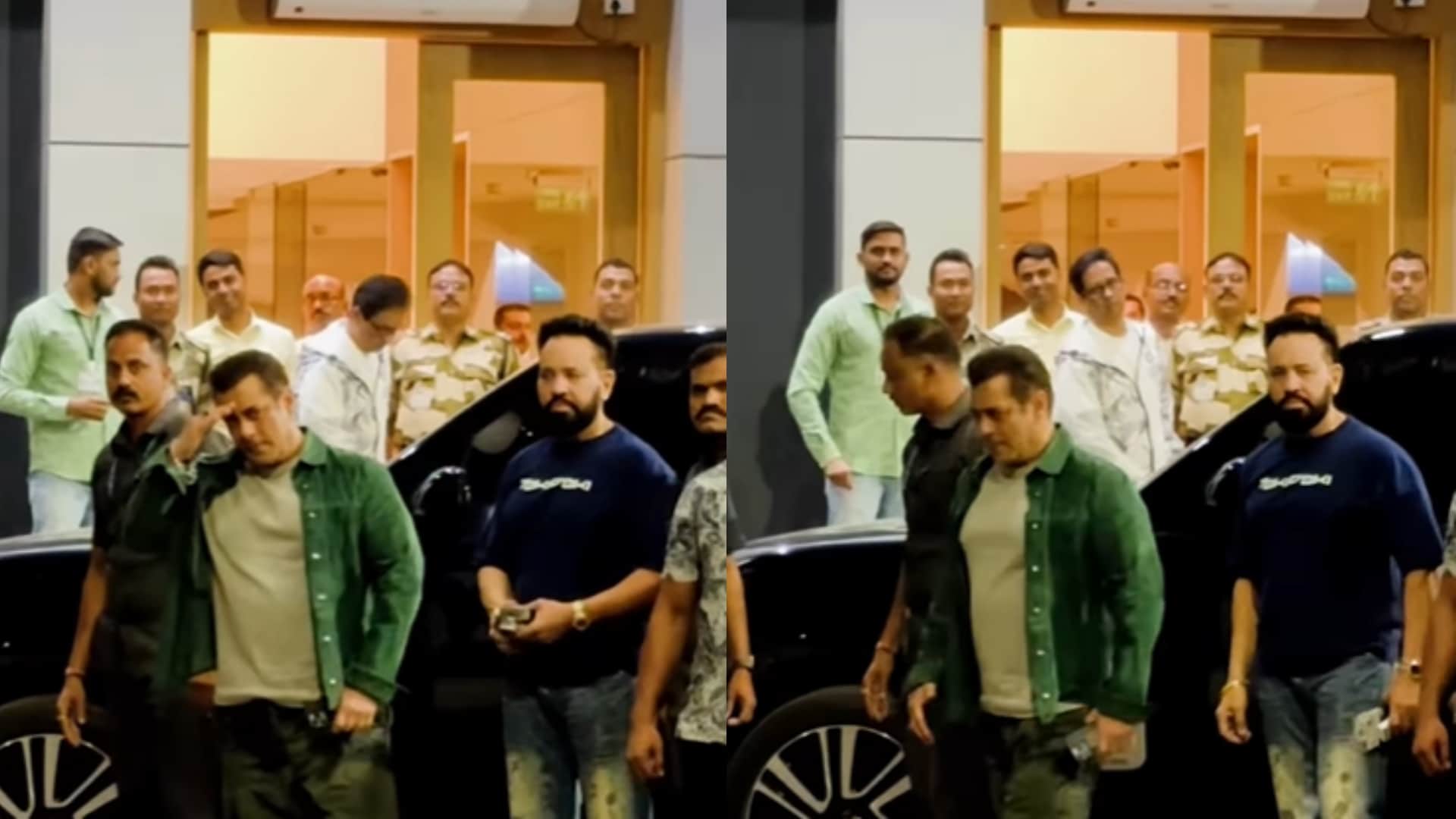 Sikandar Actor Salman Khan Steals the Spotlight with Stylish Airport Look