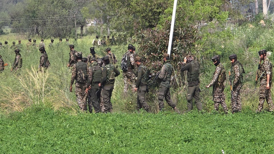 Kathua Encounter: Third day of search operation in Panchtirthi, DGP boosted the morale of security forces