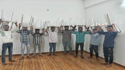 Police arrested miscreants in Bhoramdev Mahotsav took out a rally with broken chairs in Kabirdham