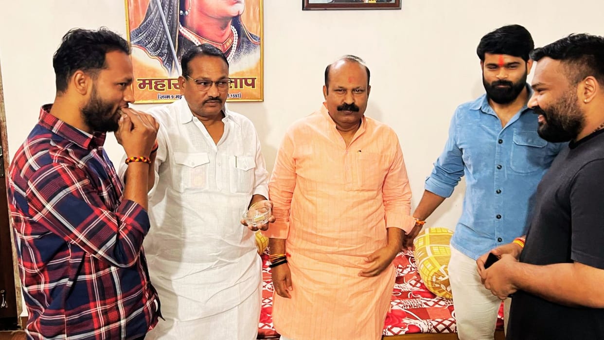 death of Mukhtar ansari and Anuj kanaujiya like Holi Diwali for us BJP leader big statement