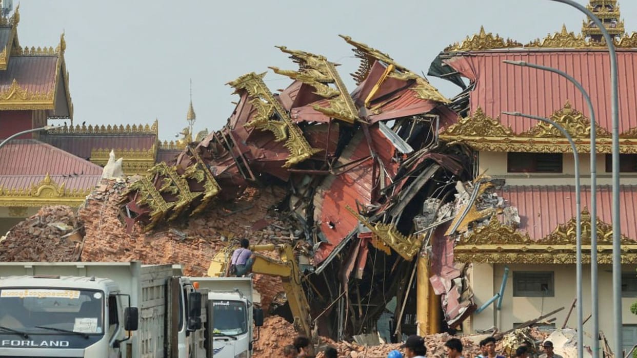 Earthquake: 35 lakh people became homeless in Myanmar, forced to take shelter in camps
