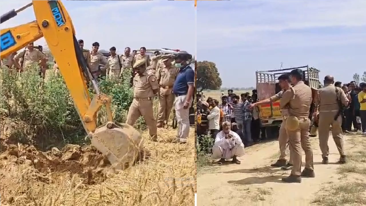 After killing Muskan her husband buried her body in ground In Badaun