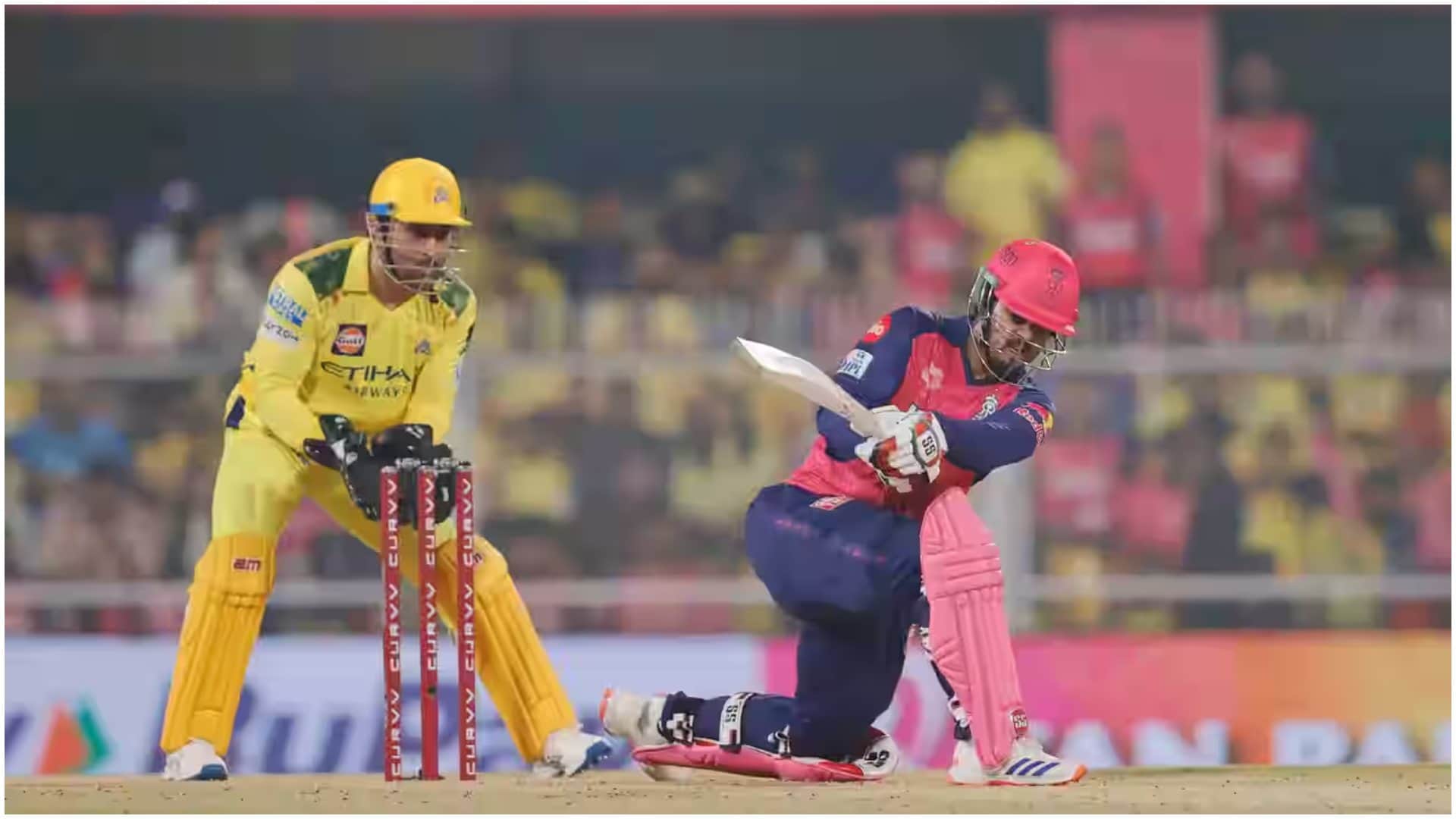 IPL 2025 RR vs CSK Nitish Rana is third highest scorer in powerplay for Rajasthan hits fifty in 21 balls