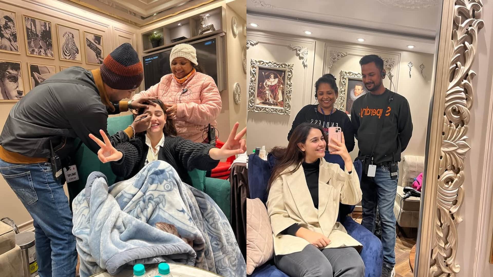 John Abraham Film The Diplomat Actress Sadia khateeb Share Shooting Memories On Social Media