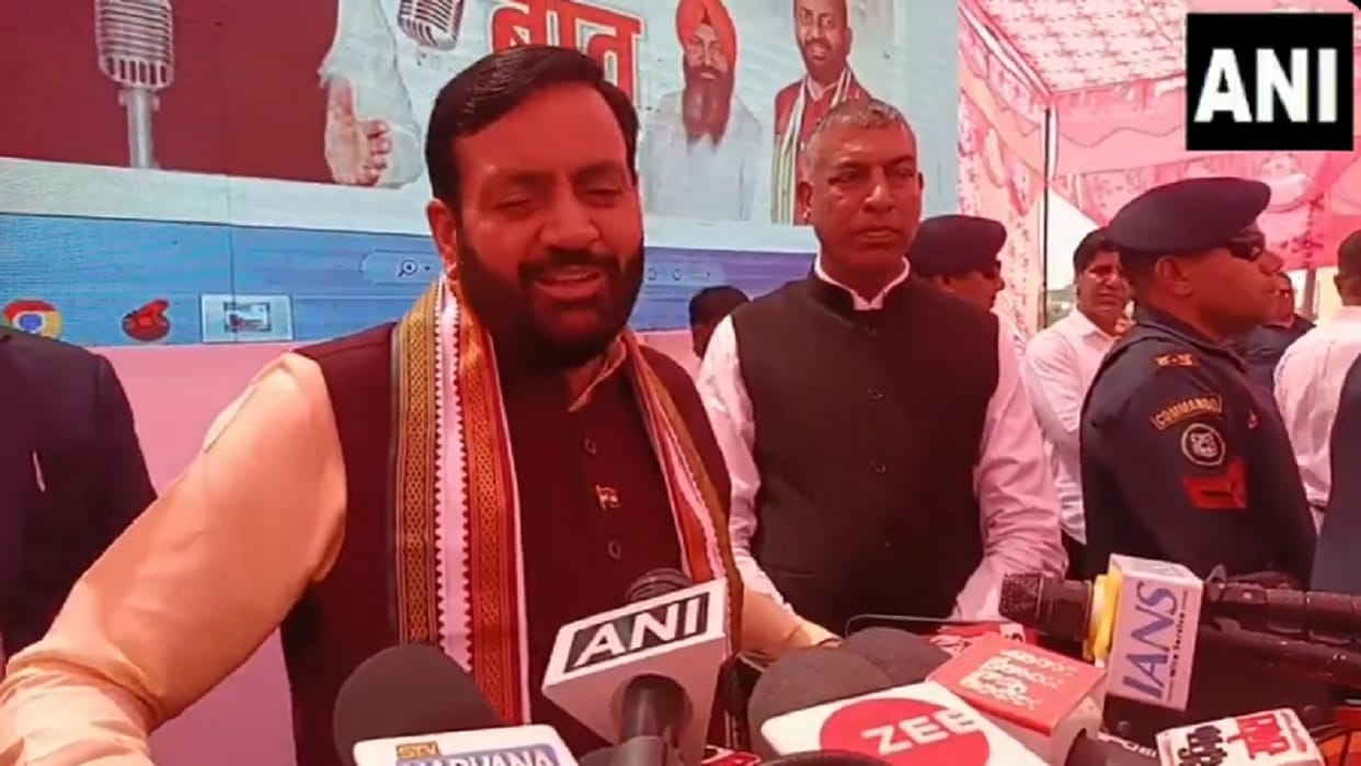CM Naib Singh Saini listened to 'Mann Ki Baat' in Kurukshetra, extended greetings on Navratri
