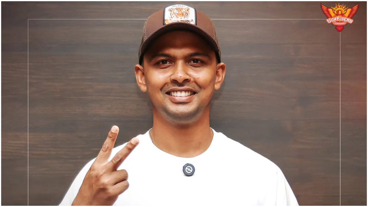 SRH vs DC IPL 2025 Who is Zeeshan Ansari Debut for Sunrisers Hyderabad Check Cricket Career Stats