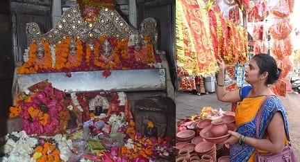 Chaitra Navratri starts today Maas court is decorated Crowd of devotees gathered cheers resonated in temples