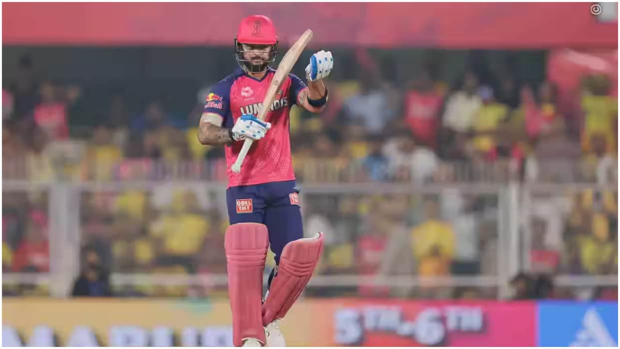 IPL 2025 RR vs CSK Nitish Rana is third highest scorer in powerplay for Rajasthan hits fifty in 21 balls