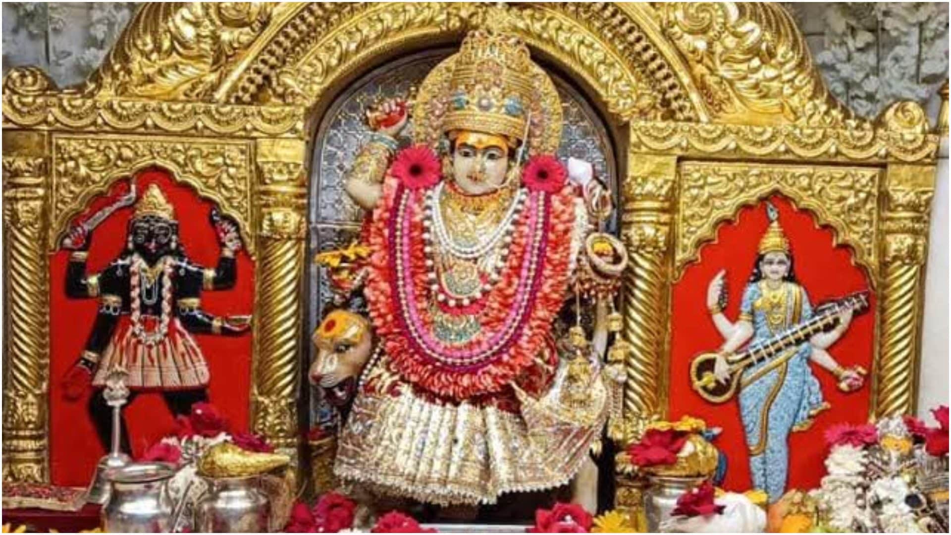 Navratri Puja started with the worship of Shailputri, the capital was immersed in a devotional atmosphere