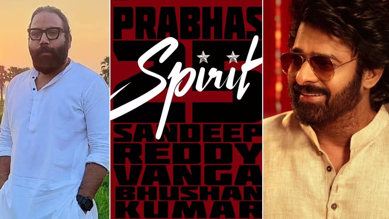 Prabhas starrer action movie Spirit Sandeep Reddy Vanga shares exciting shooting update on upcoming Film