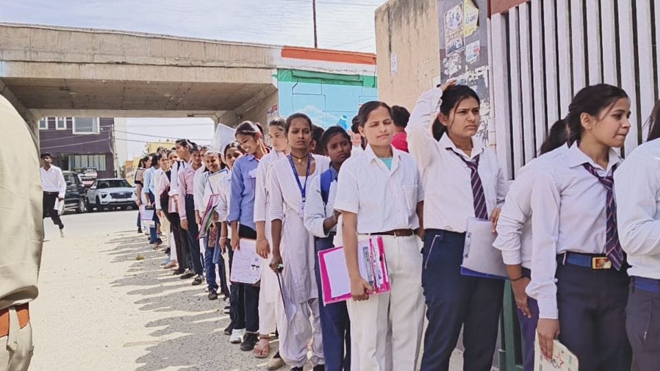 Students were delighted after Haryana Board 12th English question paper