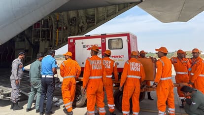 Myanmar Thailand earthquake updates Operation Brahma Indian Air Force aircraft landed in Yangon mea