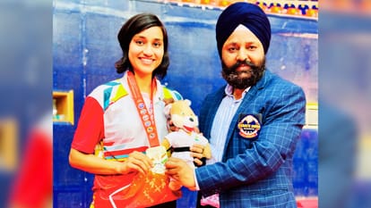 Shashank and Pooja won gold for UP prone position in Shooting other sports news from Varanasi