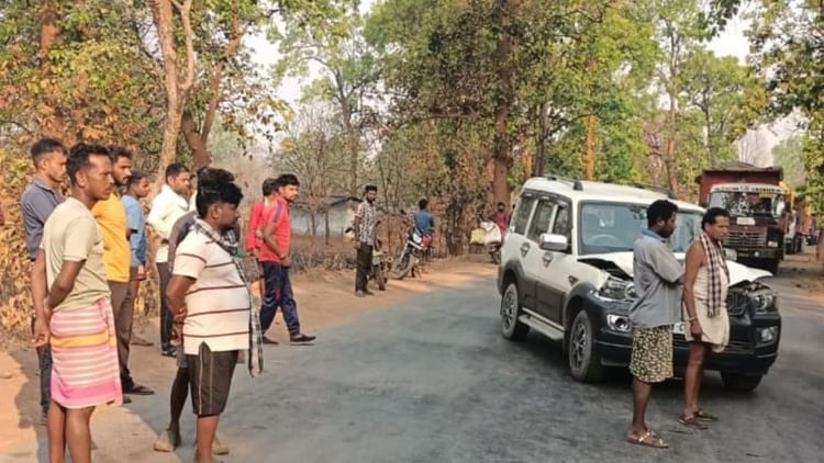 Raigarh: ट्रेलर की टक्कर से एक बुजुर्ग की मौत, स्कॉर्पियो क्षतिग्रस्त; चालक के खिलाफ शिकायत दर्ज