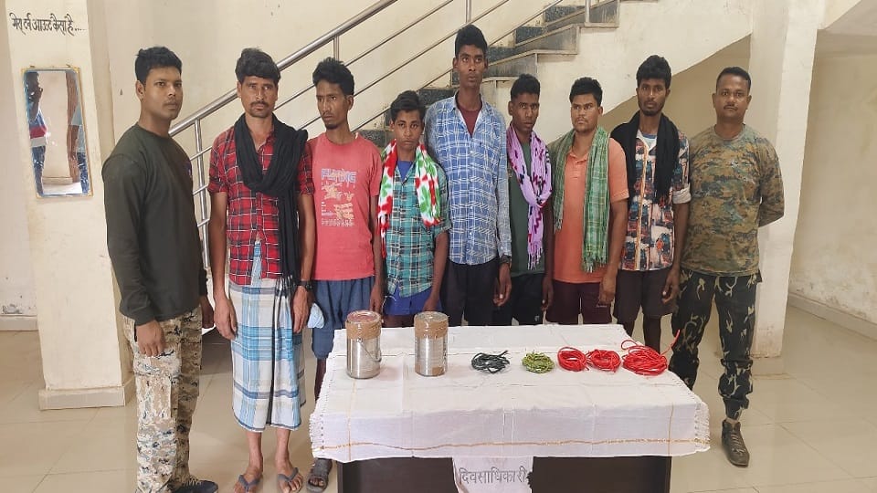 Big blow to red terror 13 Naxalites including one with a reward of Rs 1 lakh arrested