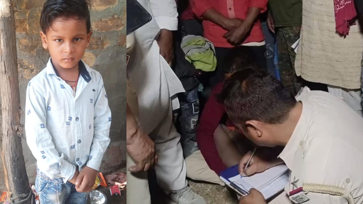 Bihar News : Dead Body of minor child found in pond family alleges murder case muzaffarpur bihar police
