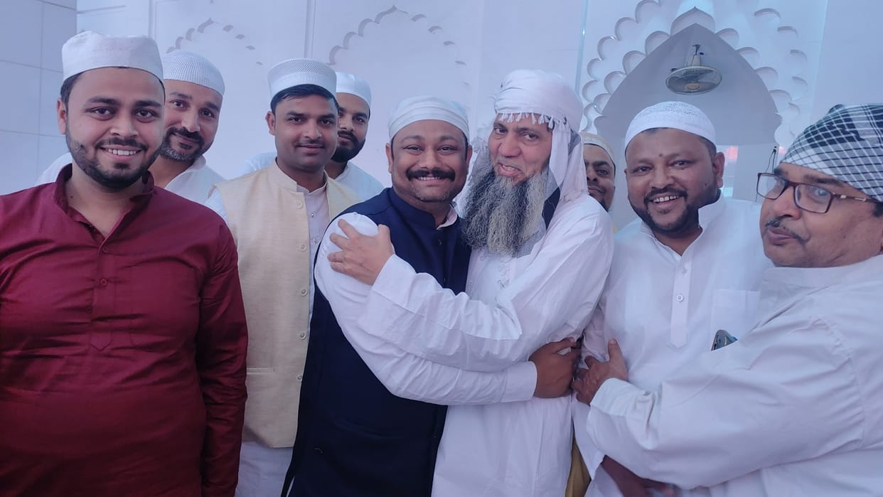 Eid festival was celebrated with great pomp in Lakhimur Kheri,