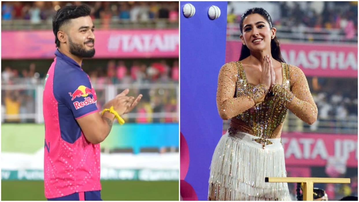 IPL 2025: Sara Ali Khan Dance at Riyan Parag home ground, called Dhoni her love, social media memes reactions